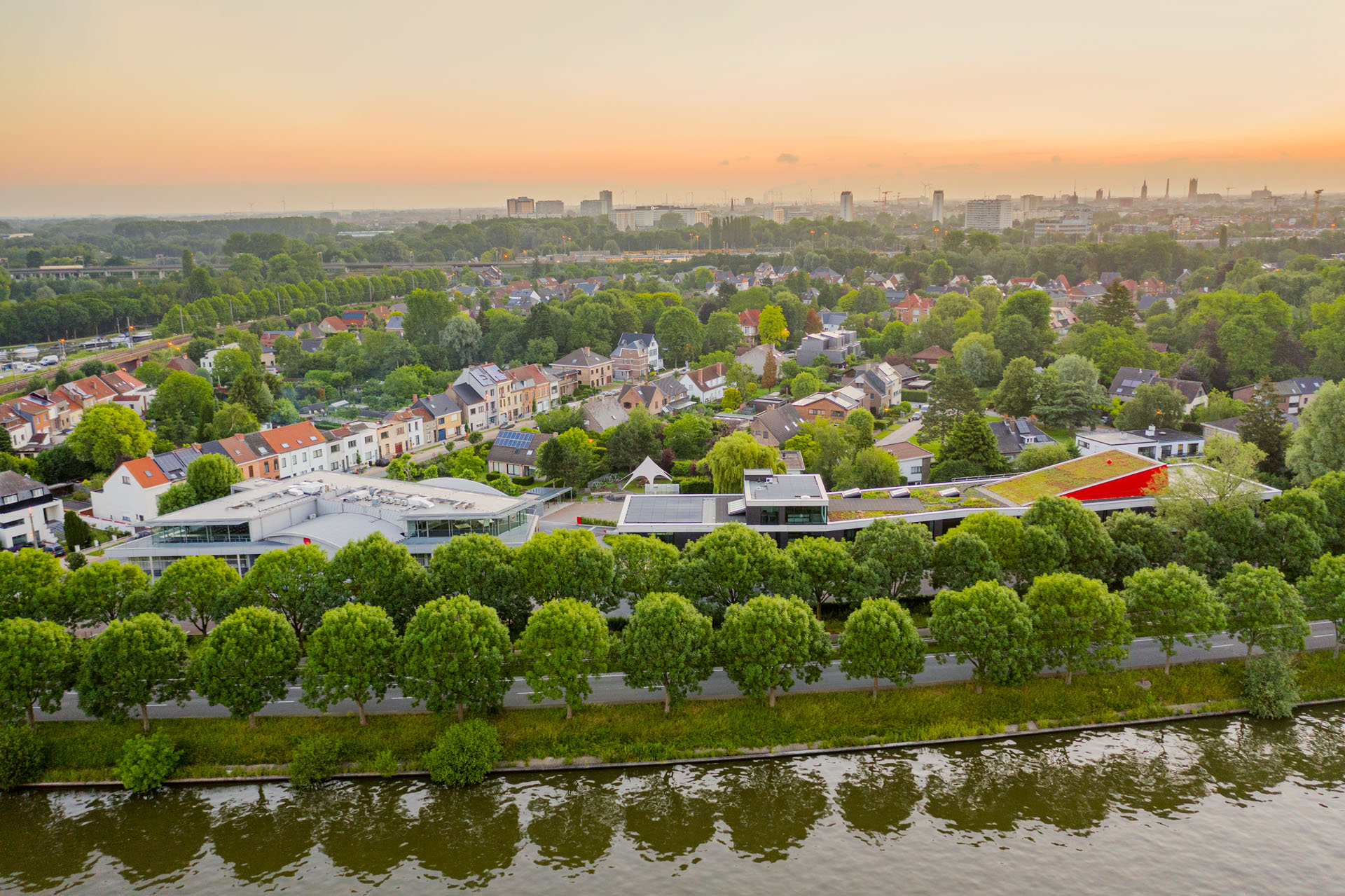 Studio Claerhout drone fotografie Communicatiecampus