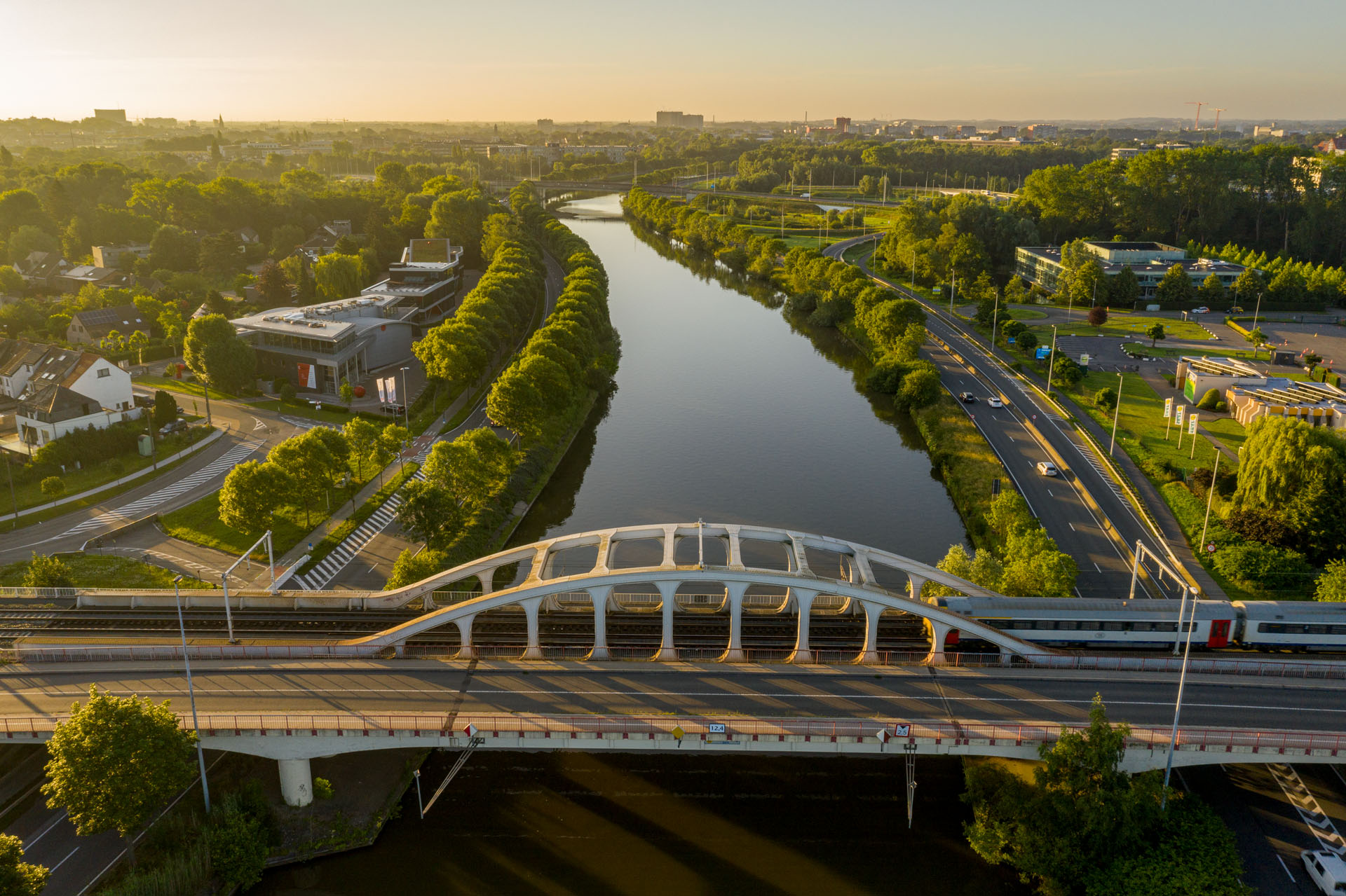 Studio Claerhout drone fotografie Communicatiecampus