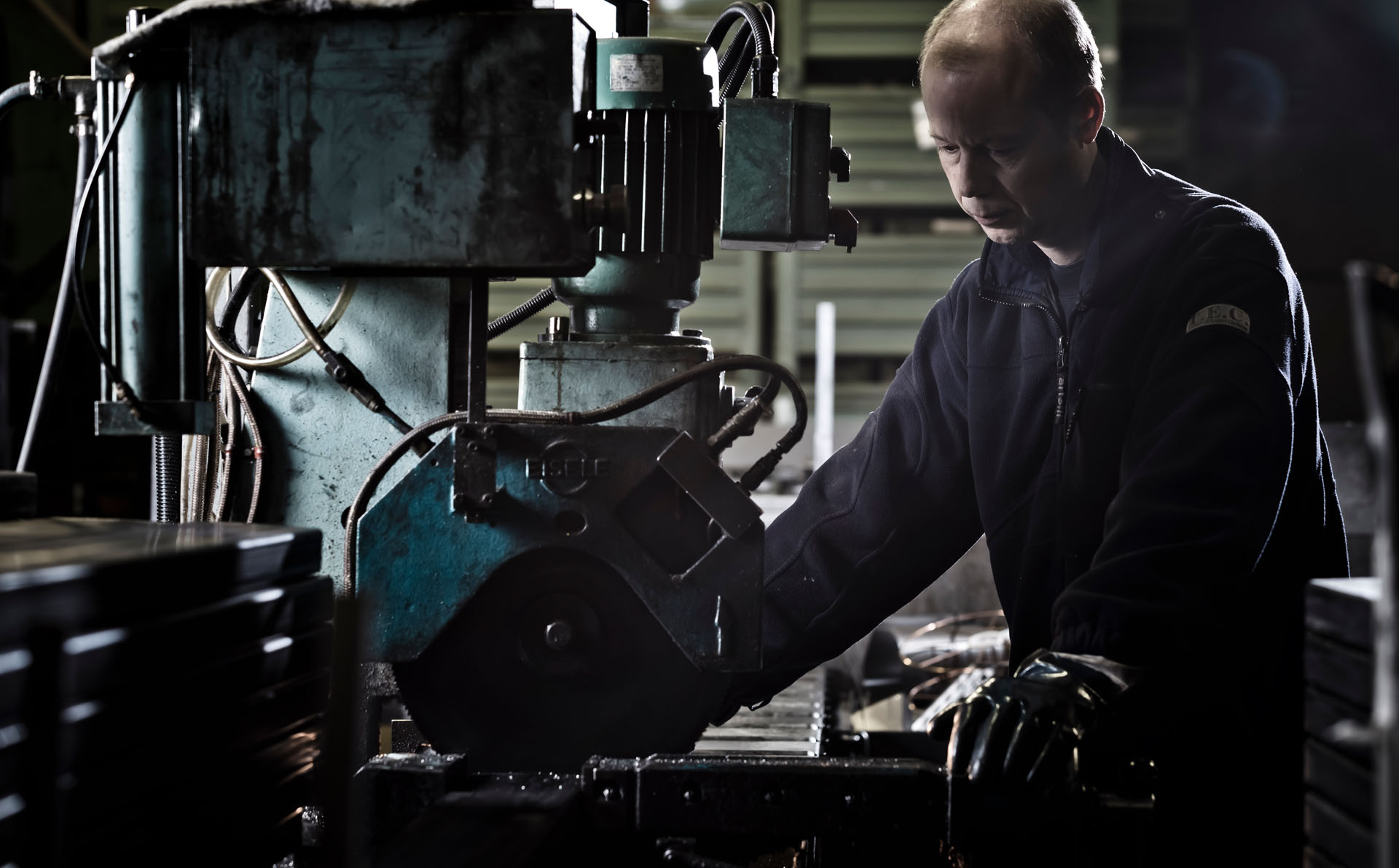 Mens en industrie