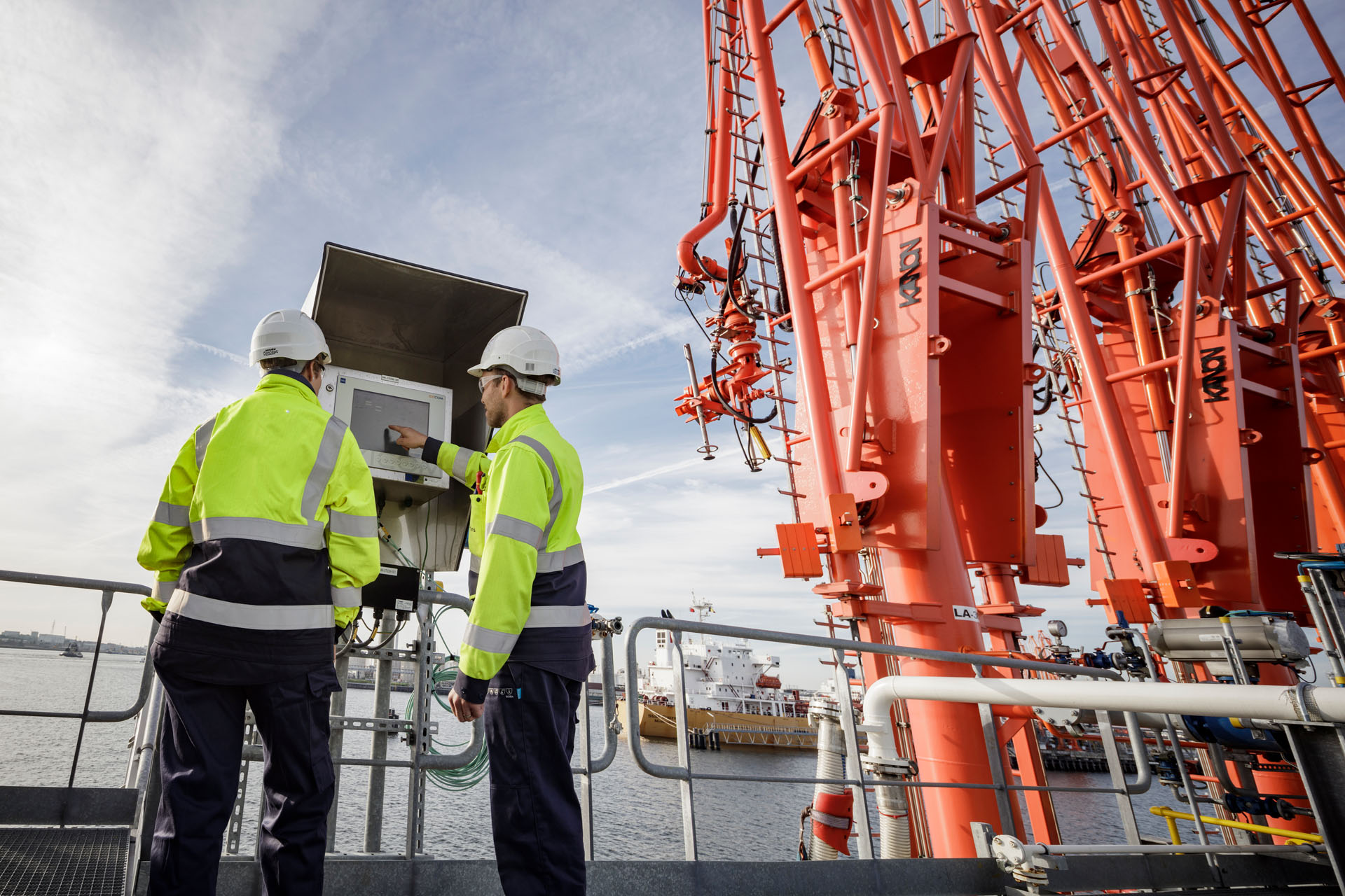 Studio Claerhout industrie reportage Tankterminal Antwerpen