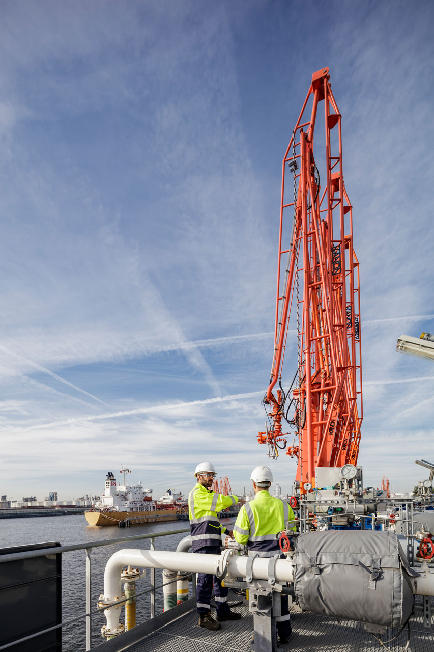 Studio Claerhout industrie reportage Tankterminal Antwerpen