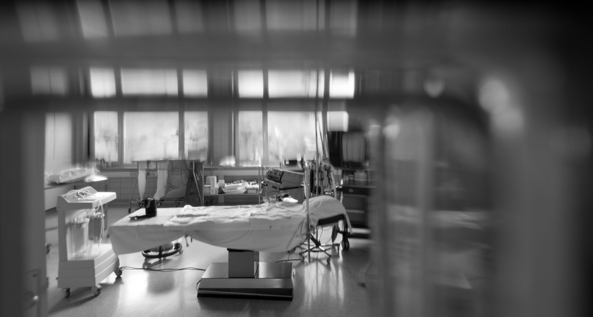 Studio Claerhout professionele fotografie ziekenhuis Maria Middelares zwart wit