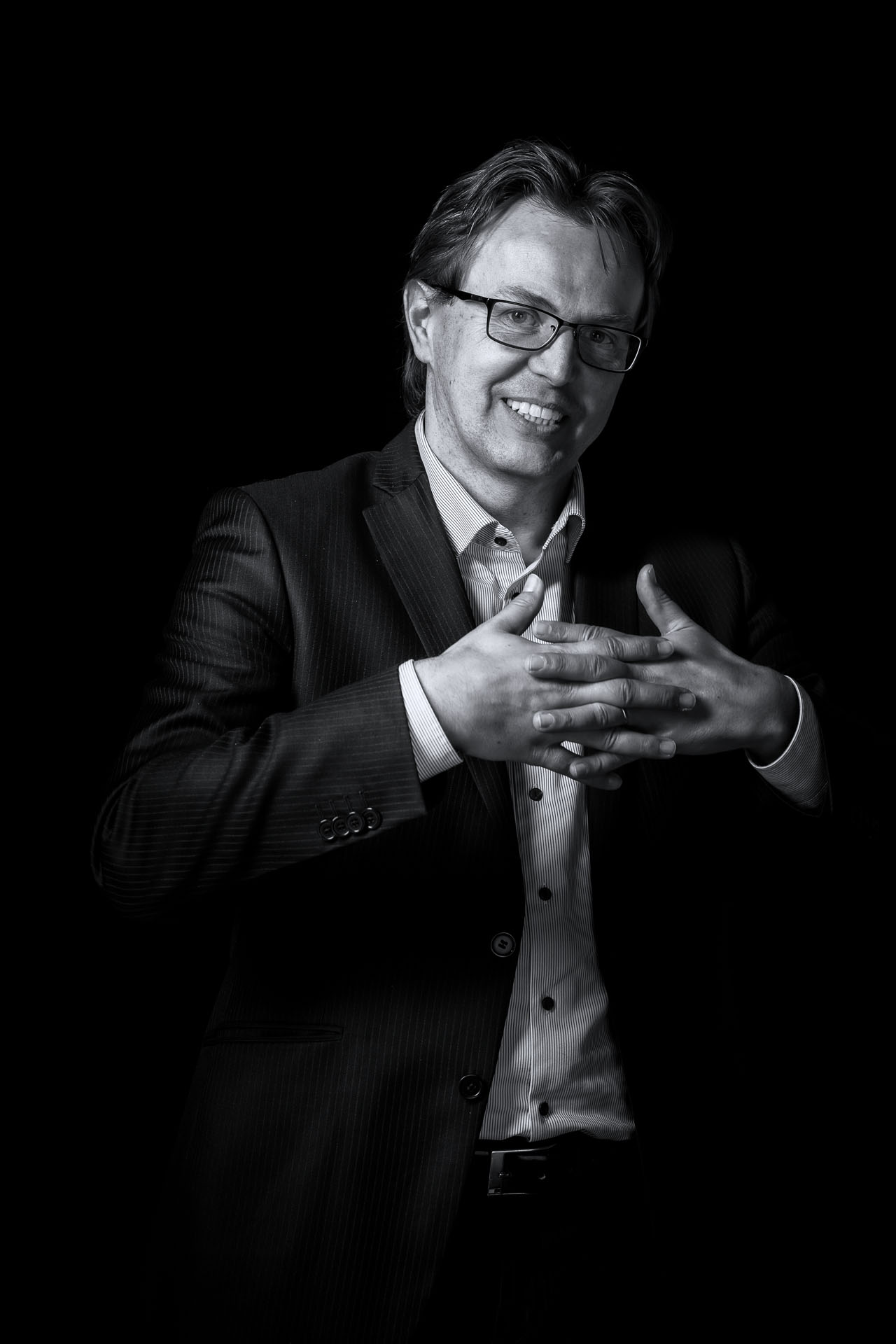 Portret Fotografie zwart-wit voor Raven Consulting