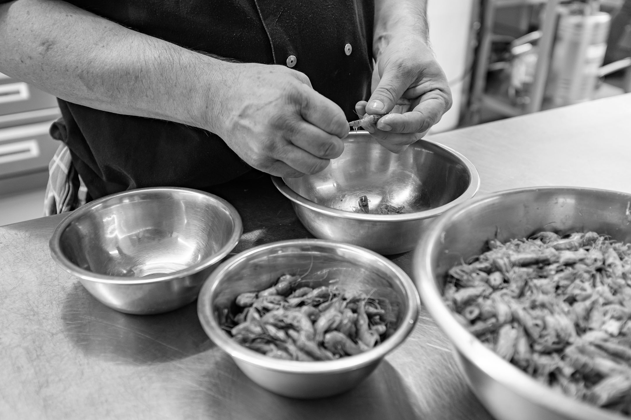 Reportage fotografie in de keuken van Eat@12